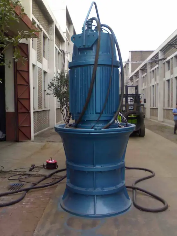 QZ Series Submersible Axial Flow Pump | High Flow Sewage Pump China Manufacturer